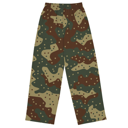 German Ambush Daimler-Benz Tank CAMO unisex wide-leg pants - Wide-leg Pants