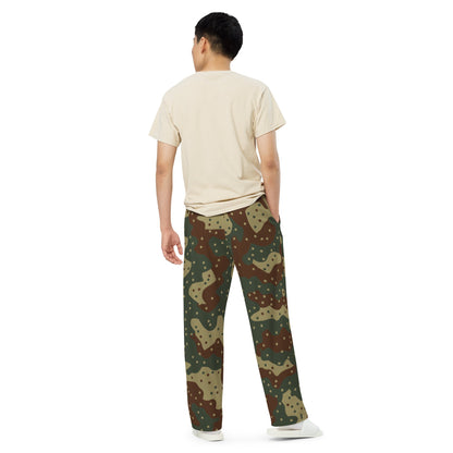 German Ambush Daimler-Benz Tank CAMO unisex wide-leg pants - Wide-leg Pants