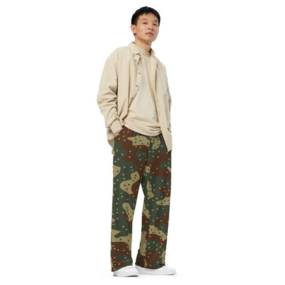 German Ambush Daimler-Benz Tank CAMO unisex wide-leg pants - Wide-leg Pants