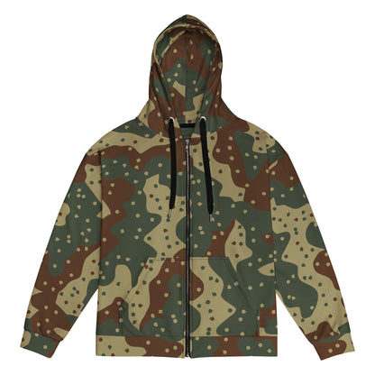 German Ambush Daimler-Benz Tank CAMO Unisex zip hoodie - 2XS - Zip Hoodies