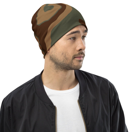 German Ambush Normandy Tank CAMO Beanie - Beanies