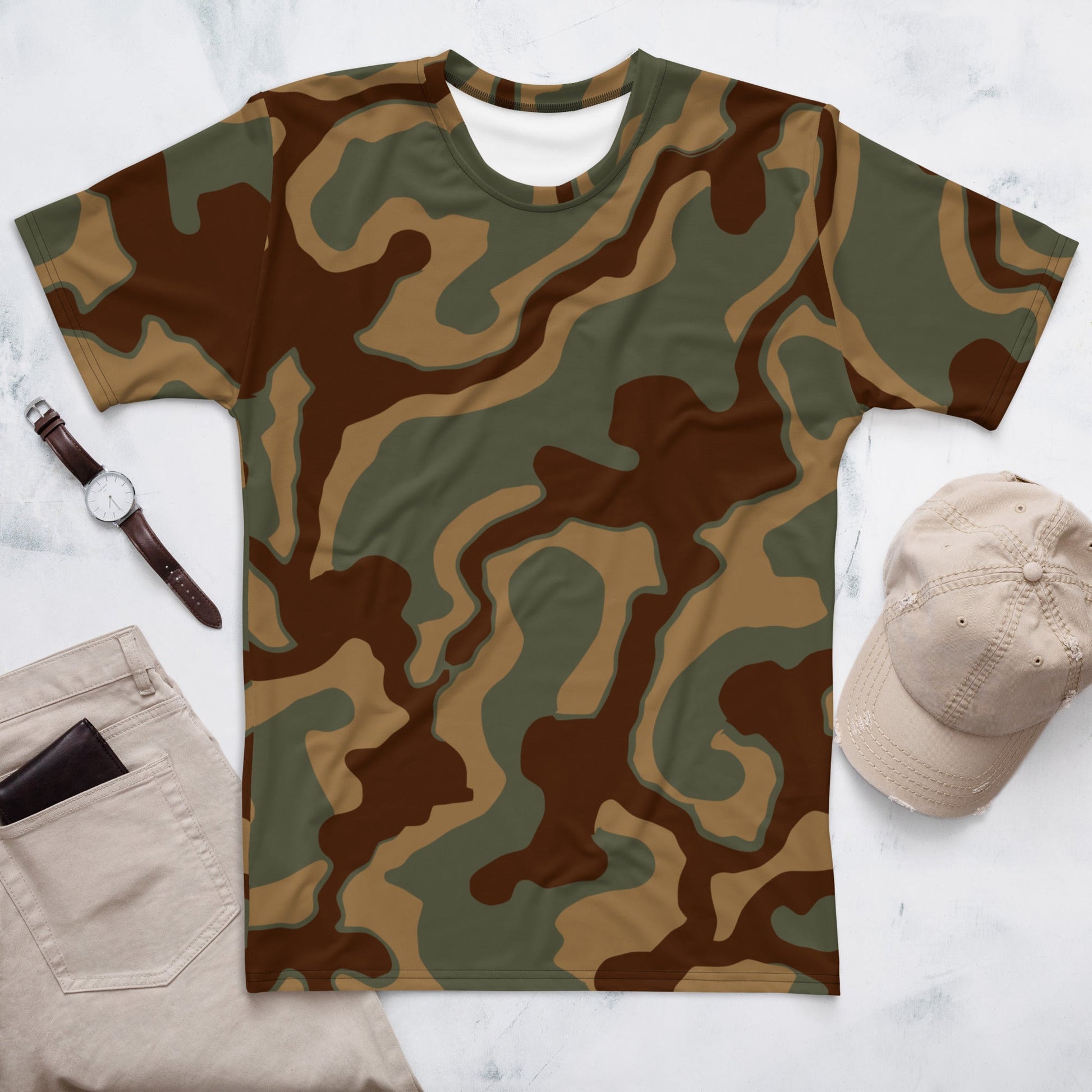 German Ambush Normandy Tank CAMO Mens t-shirt - XS - T-Shirts