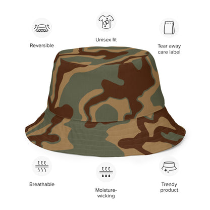 German Ambush Normandy Tank CAMO Reversible Bucket Hat