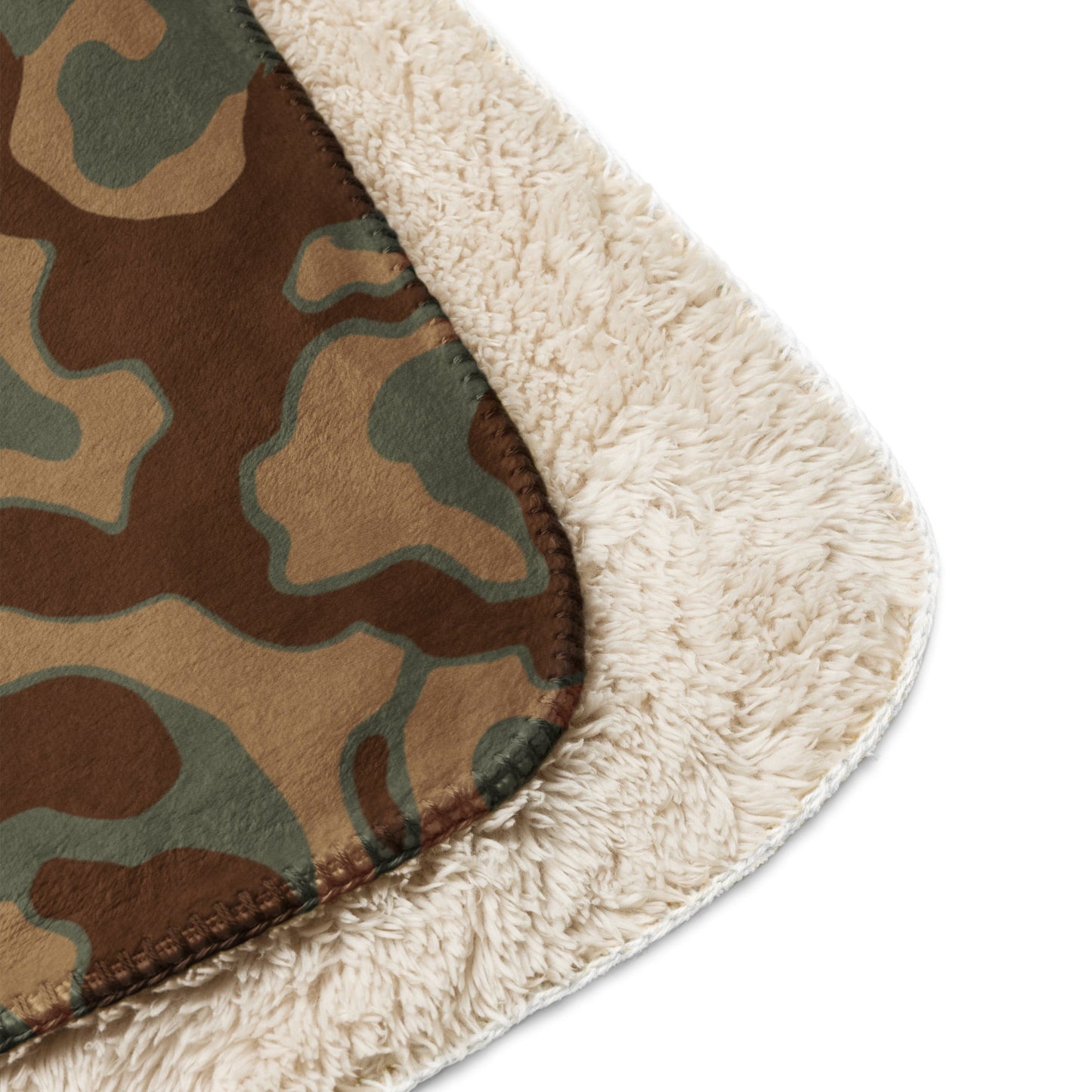 German Ambush Normandy Tank CAMO Sherpa blanket - Blankets