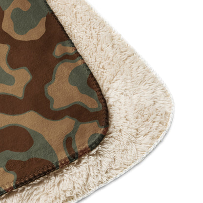 German Ambush Normandy Tank CAMO Sherpa blanket - Blankets