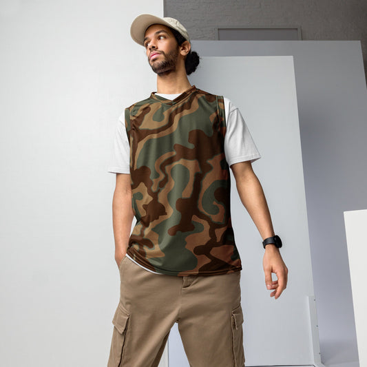 German Ambush Normandy Tank CAMO unisex basketball jersey - 2XS - Basketball Jerseys