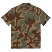 Ambush Tank Normandy CAMO Unisex Short-Sleeve Button Shirt - 2XS - Button-Up