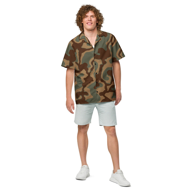 Ambush Tank Normandy CAMO Unisex Short-Sleeve Button Shirt - Button-Up
