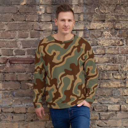 German Ambush Normandy Tank CAMO Unisex Sweatshirt - XS - Sweatshirts