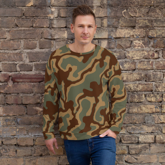 German Ambush Normandy Tank CAMO Unisex Sweatshirt - XS - Sweatshirts