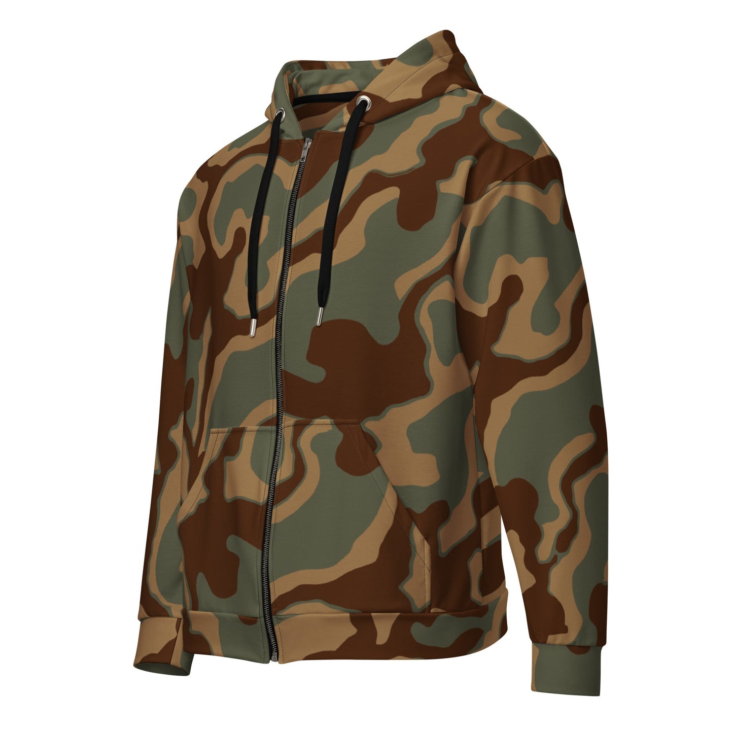German Ambush Normandy Tank CAMO Unisex zip hoodie - Zip Hoodies
