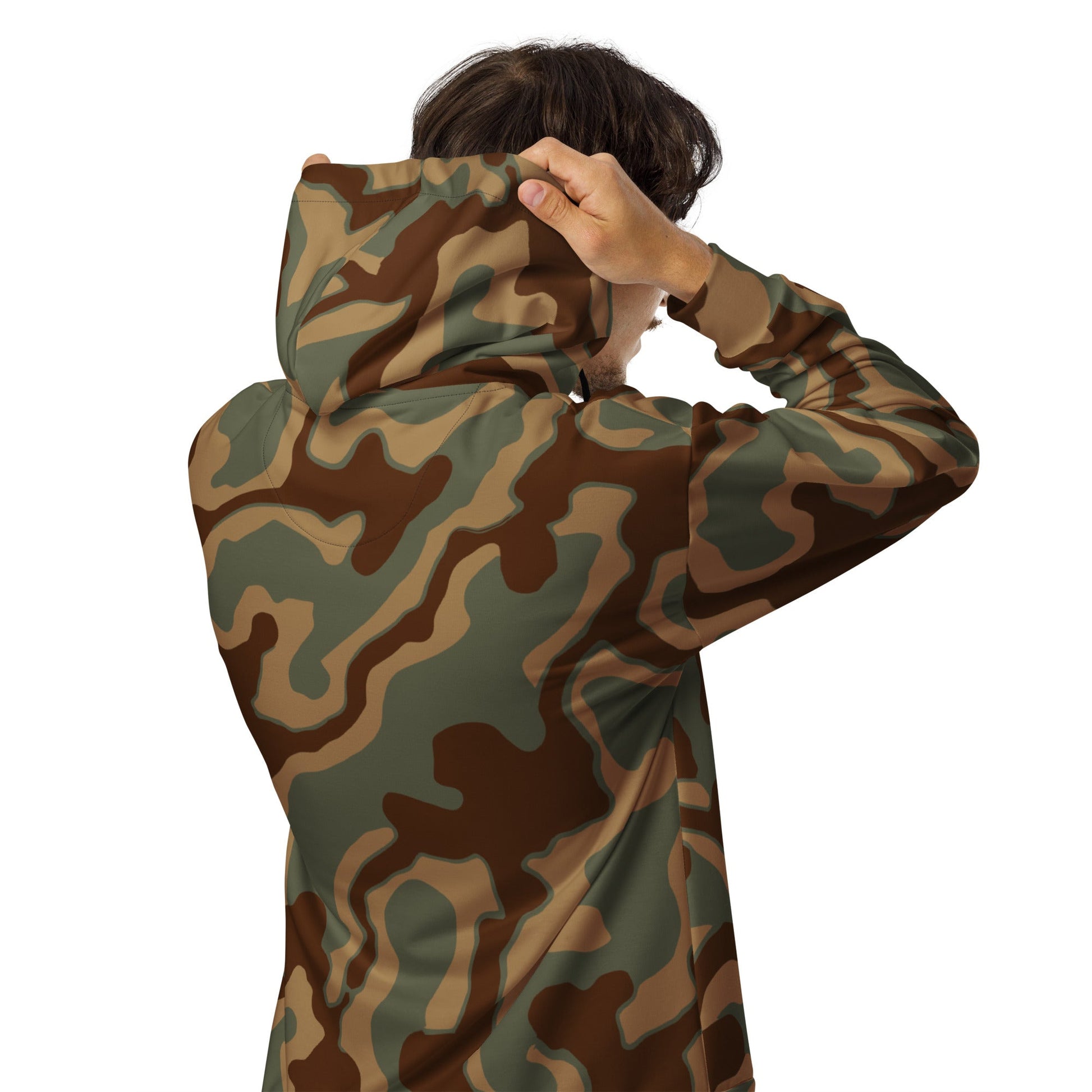 German Ambush Normandy Tank CAMO Unisex zip hoodie - Zip Hoodies