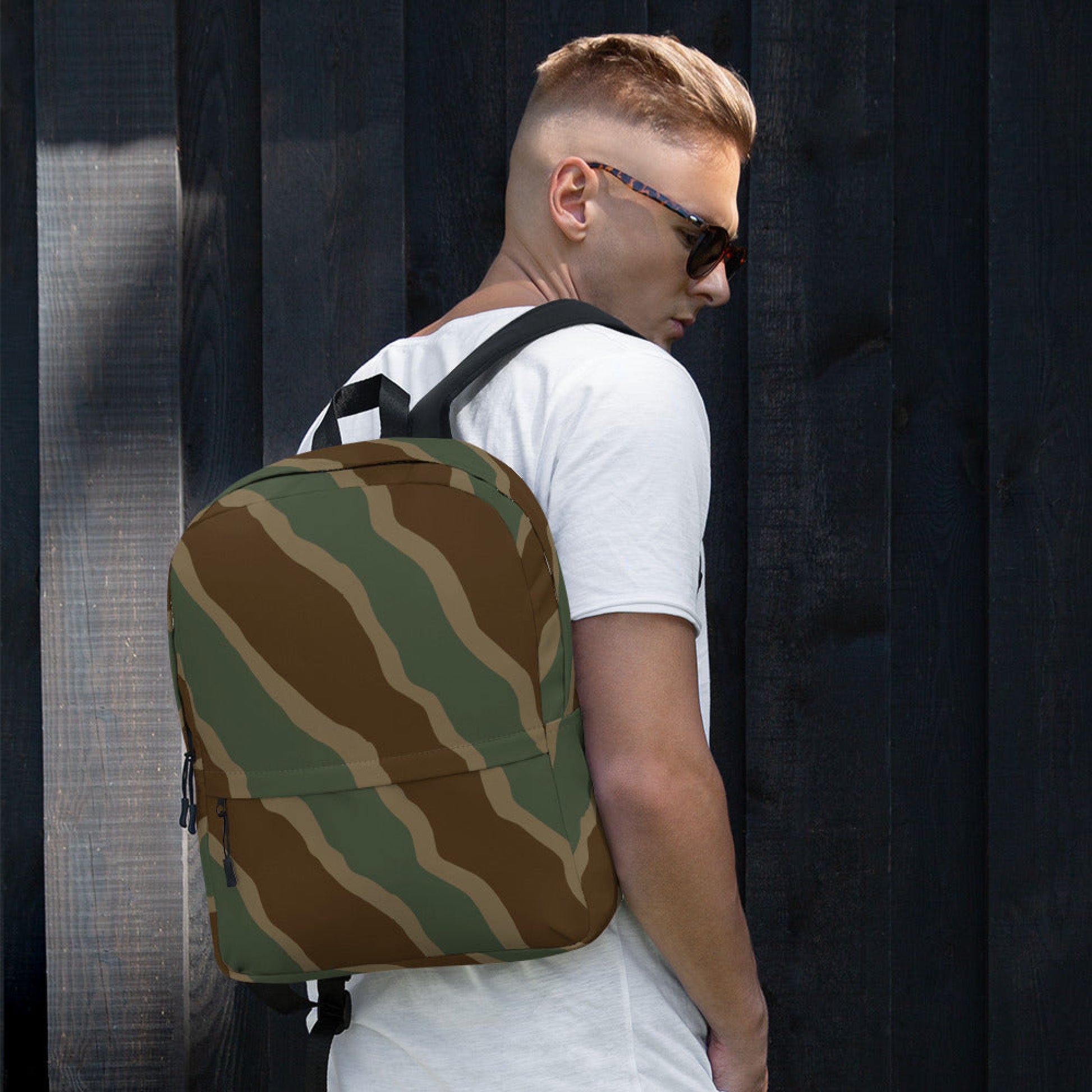 German Ambush Three Stripe Tank CAMO Backpack - Backpacks