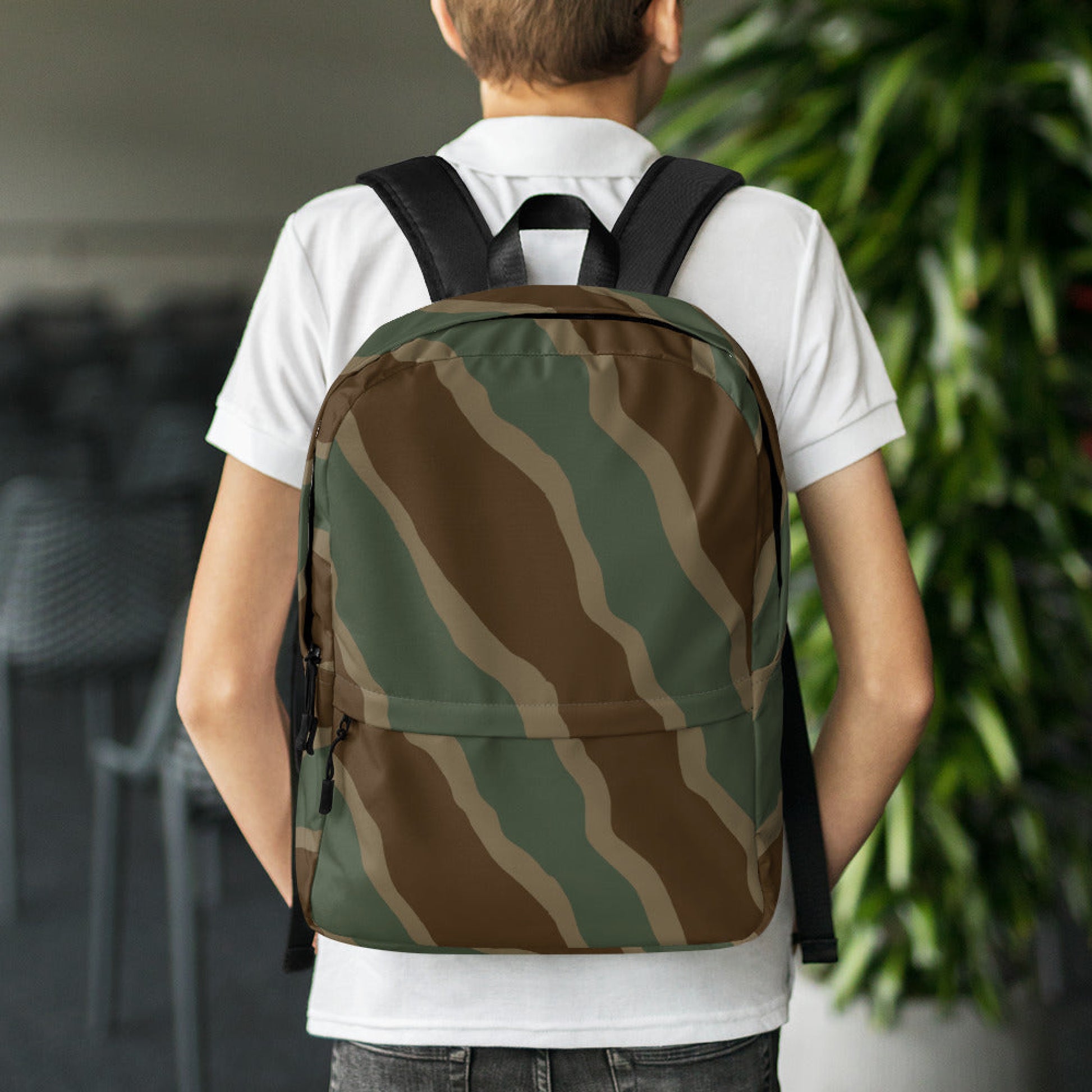 German Ambush Three Stripe Tank CAMO Backpack - Backpacks