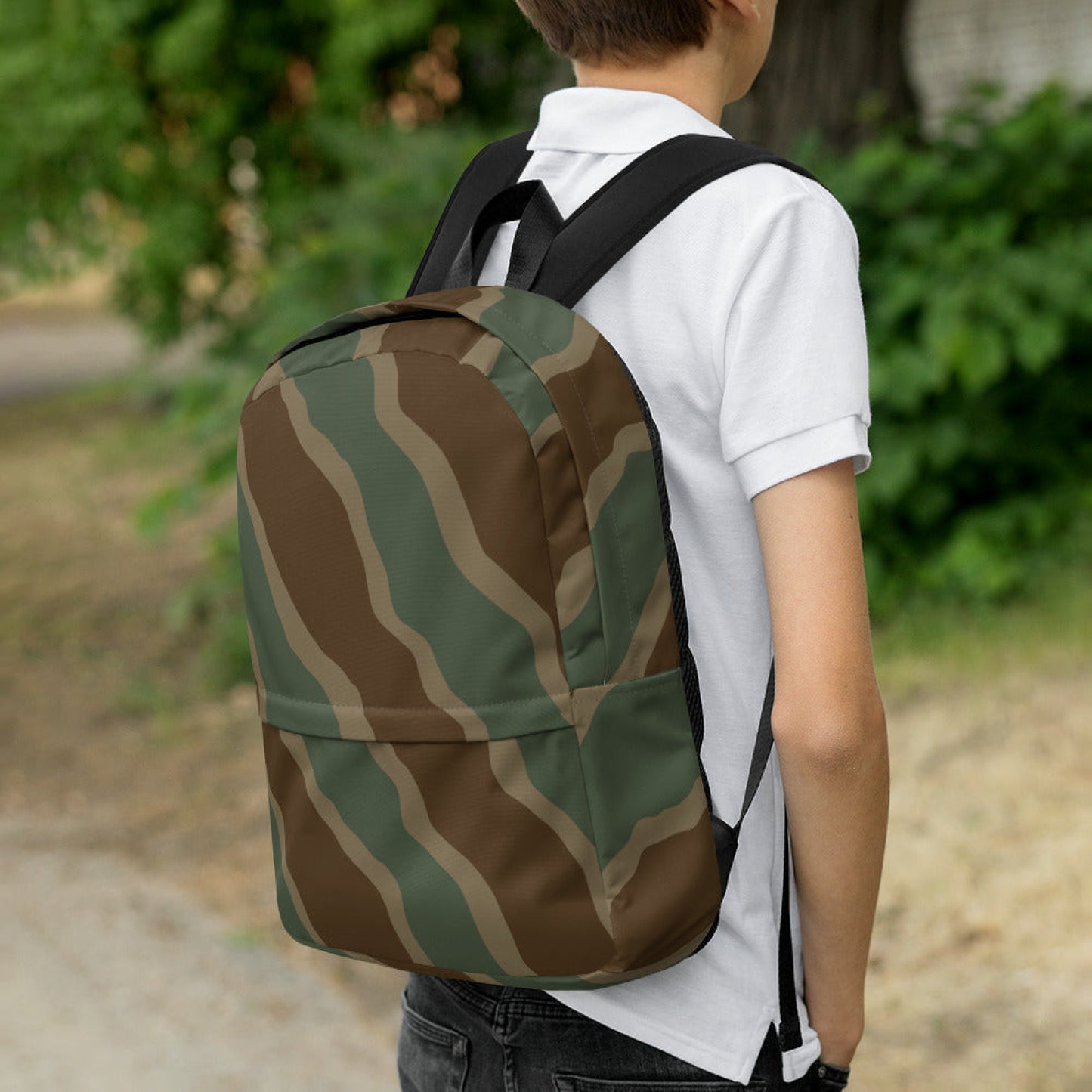 German Ambush Three Stripe Tank CAMO Backpack - Backpacks