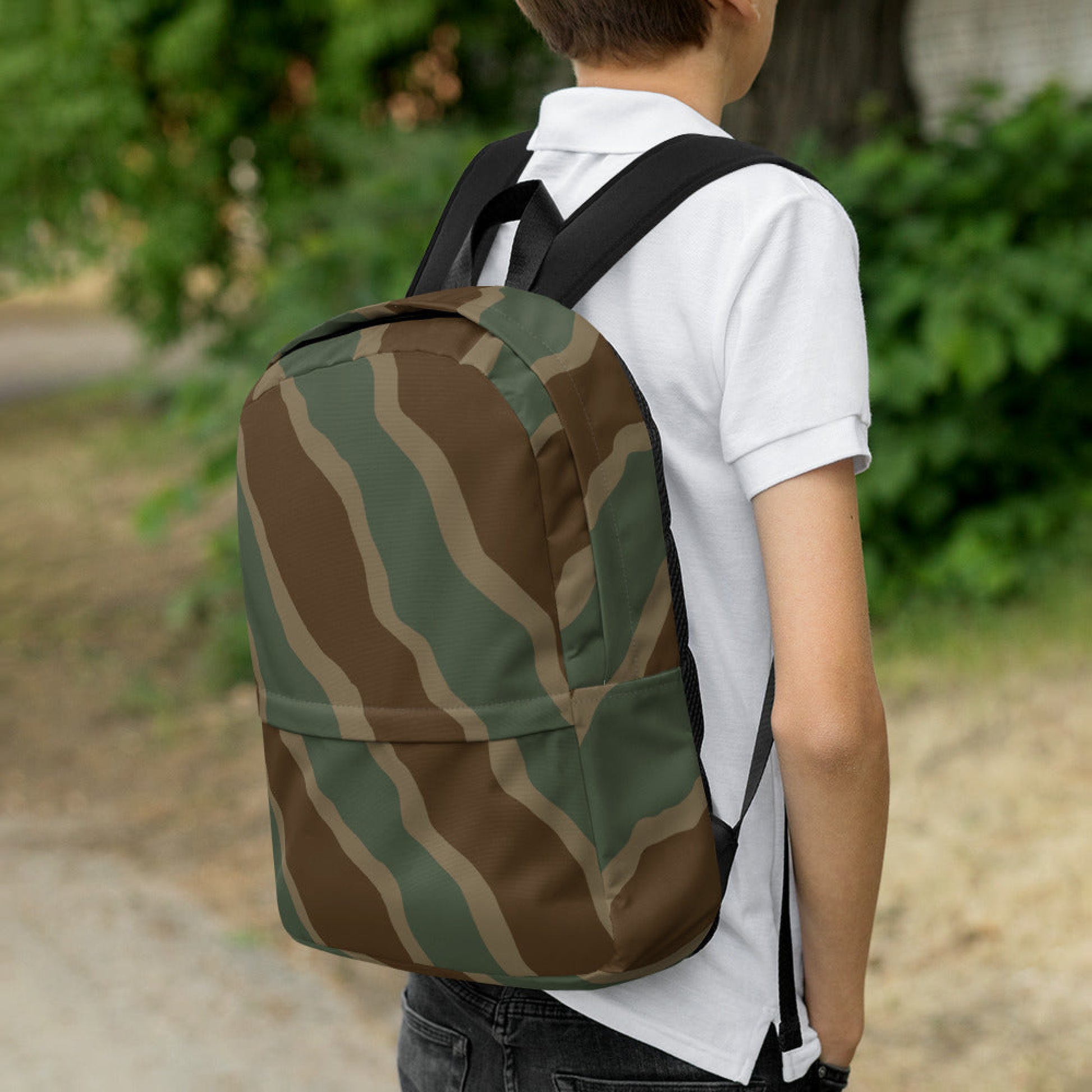 German Ambush Three Stripe Tank CAMO Backpack - Backpacks