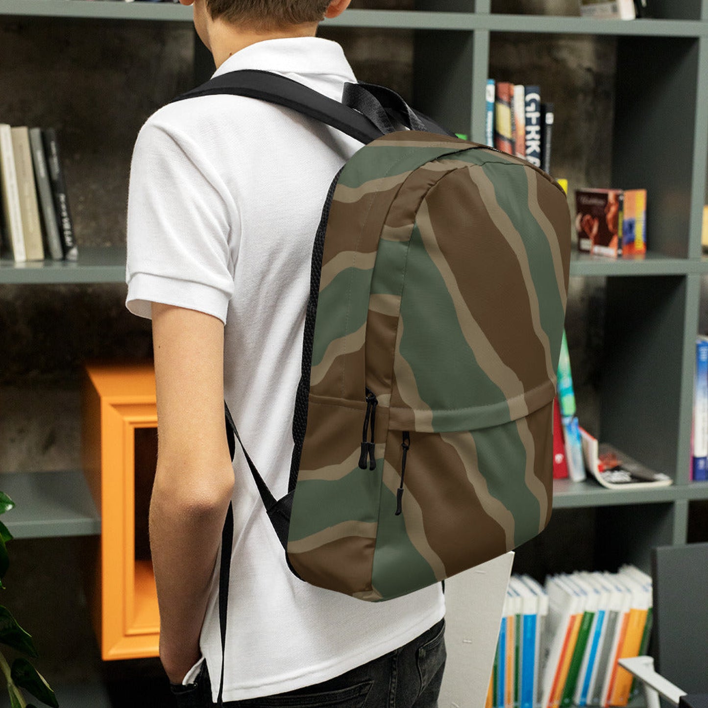 German Ambush Three Stripe Tank CAMO Backpack - Backpacks