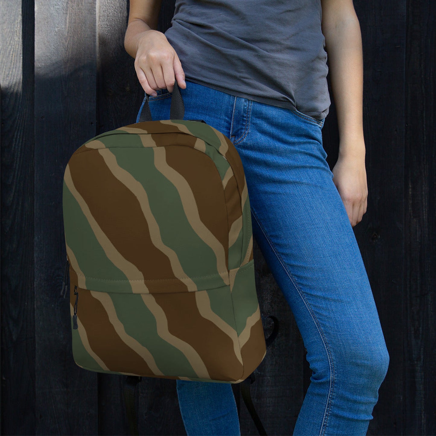 German Ambush Three Stripe Tank CAMO Backpack - Backpacks
