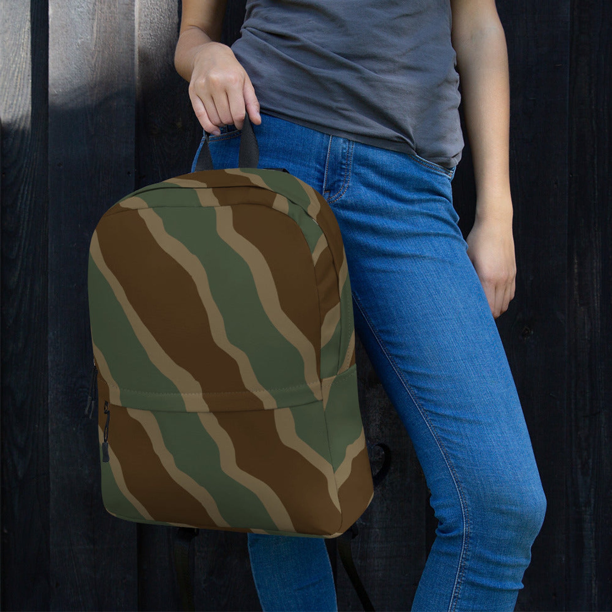 German Ambush Three Stripe Tank CAMO Backpack - Backpacks