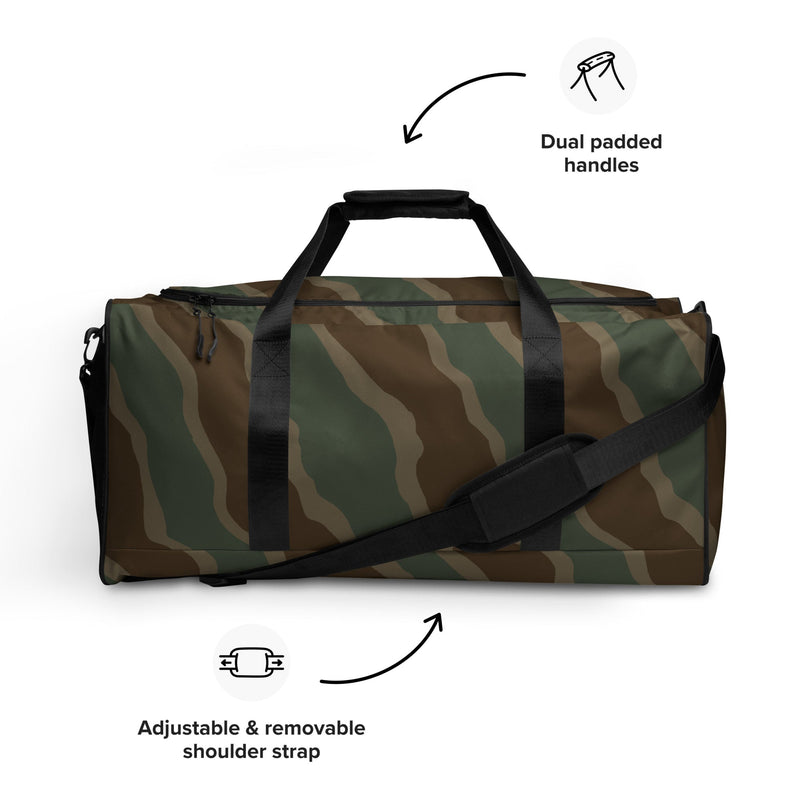 Ambush Tank Three-Stripe CAMO Duffle Bag
