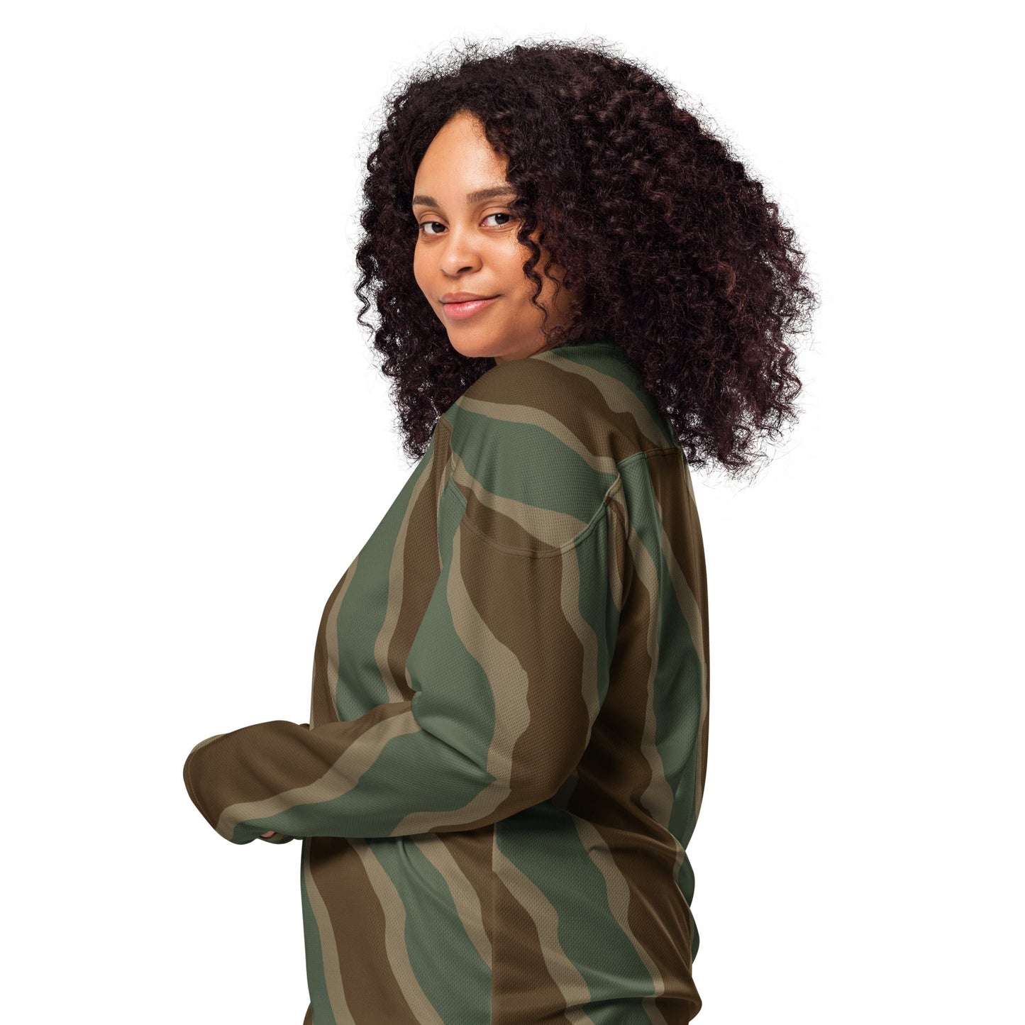 German Ambush Three Stripe Tank CAMO hockey fan jersey - Hockey Jerseys