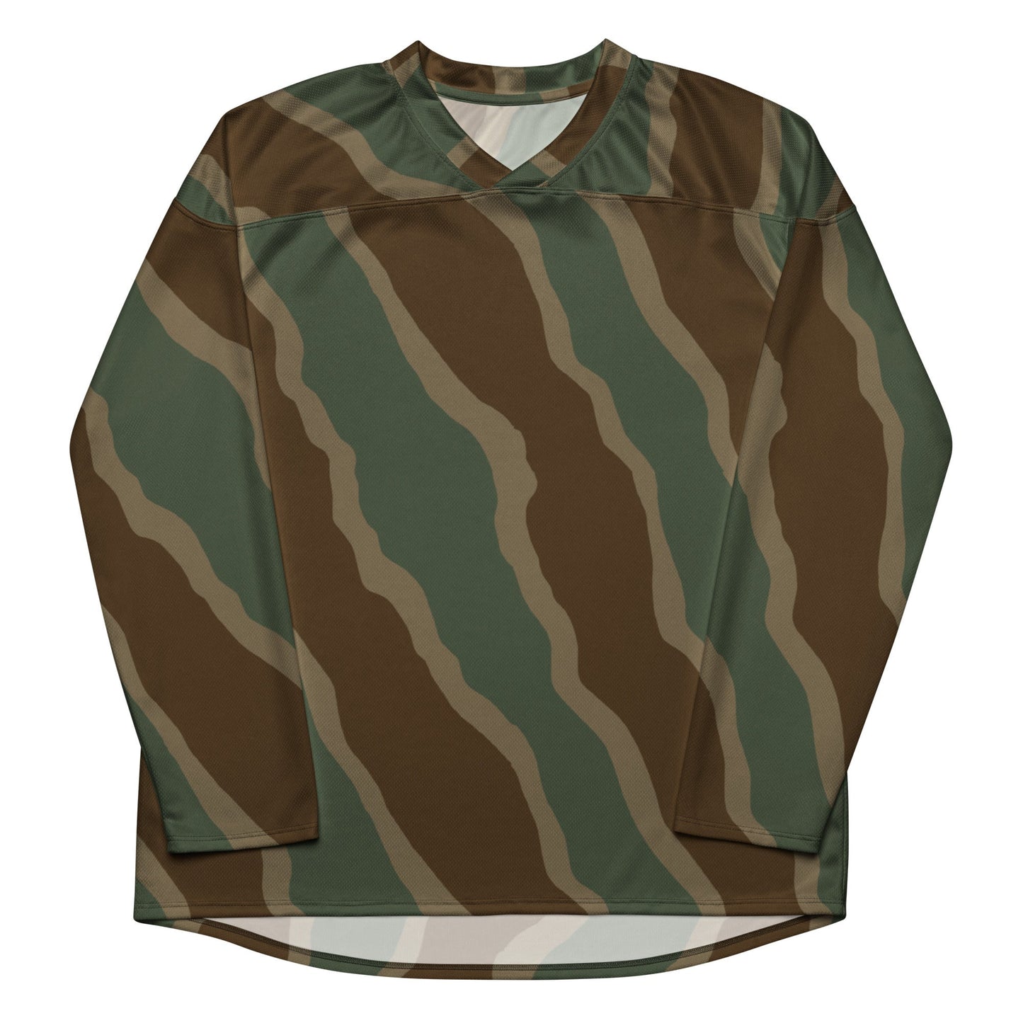 German Ambush Three Stripe Tank CAMO hockey fan jersey - Hockey Jerseys