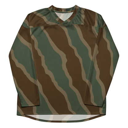 German Ambush Three Stripe Tank CAMO hockey fan jersey - Hockey Jerseys
