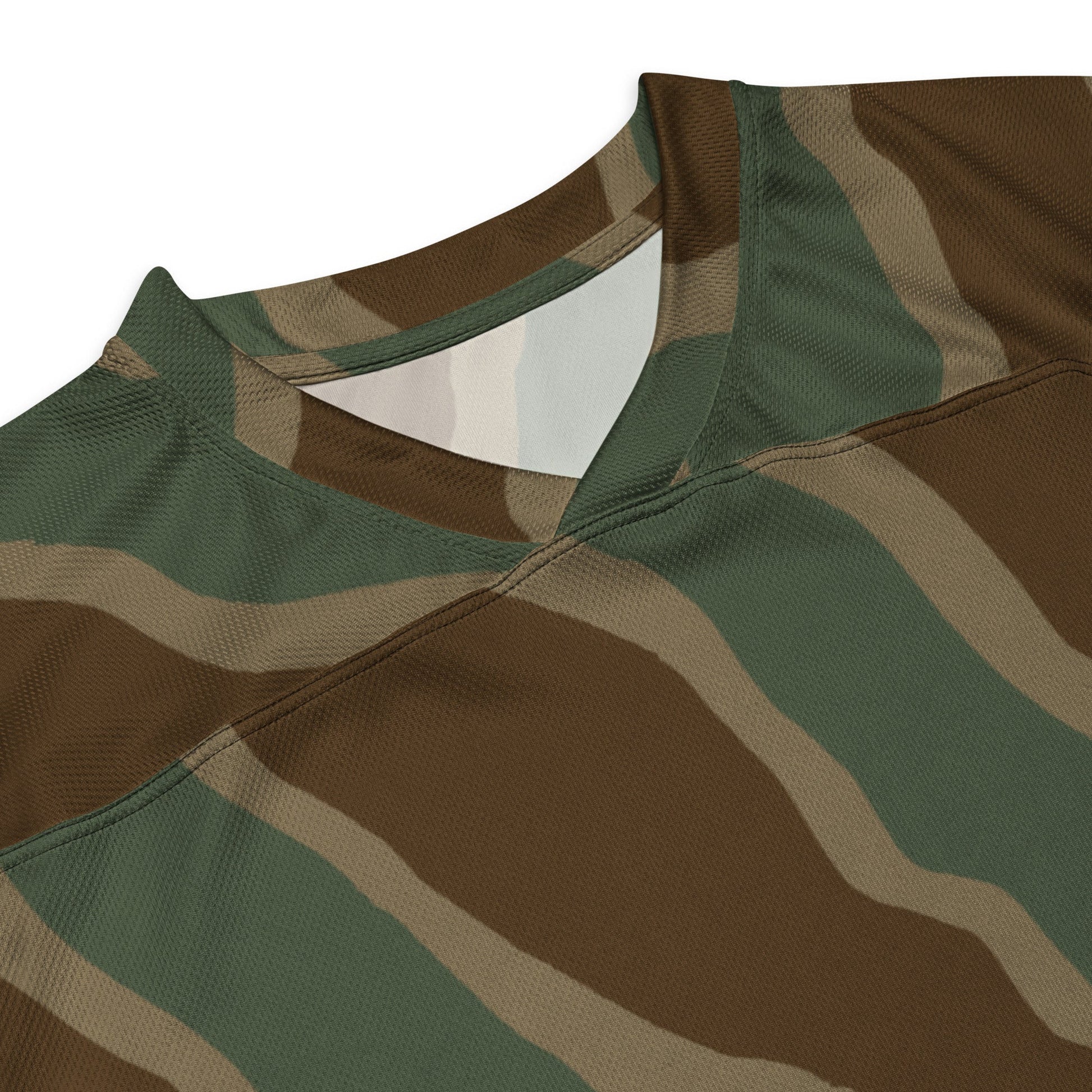 German Ambush Three Stripe Tank CAMO hockey fan jersey - Hockey Jerseys