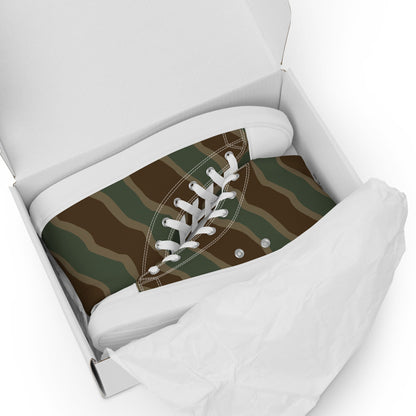 German Ambush Three Stripe Tank CAMO Mens high top canvas shoes - High Top Canvas Shoes