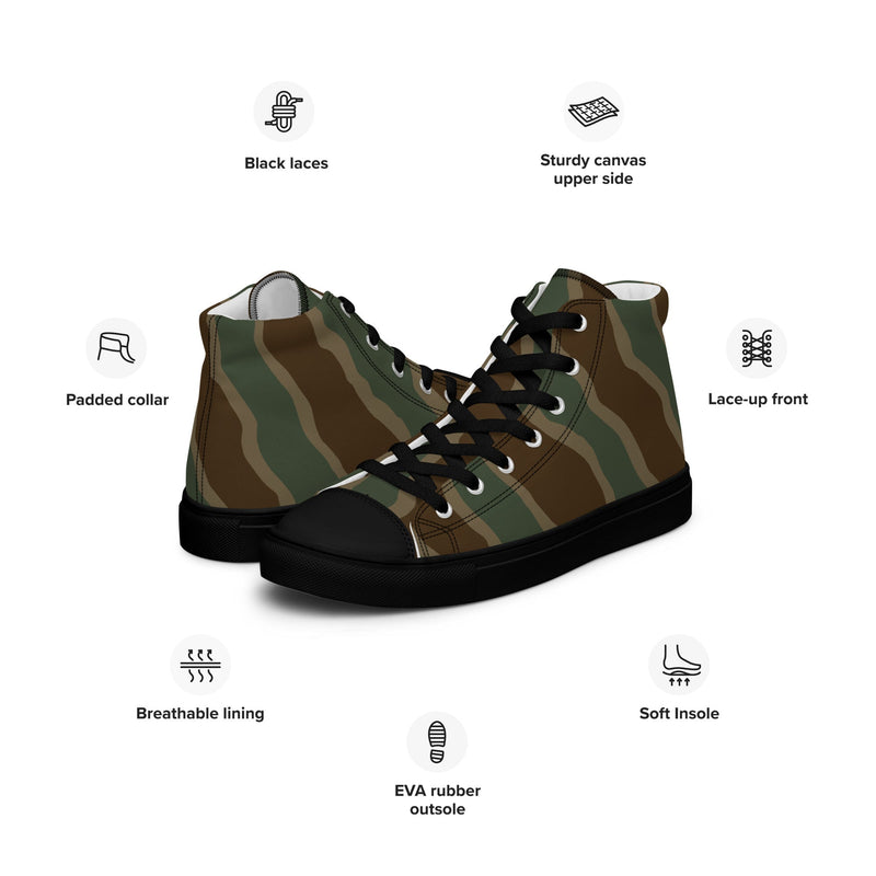 Ambush Tank Three-Stripe CAMO Mens High-Top Canvas Shoes