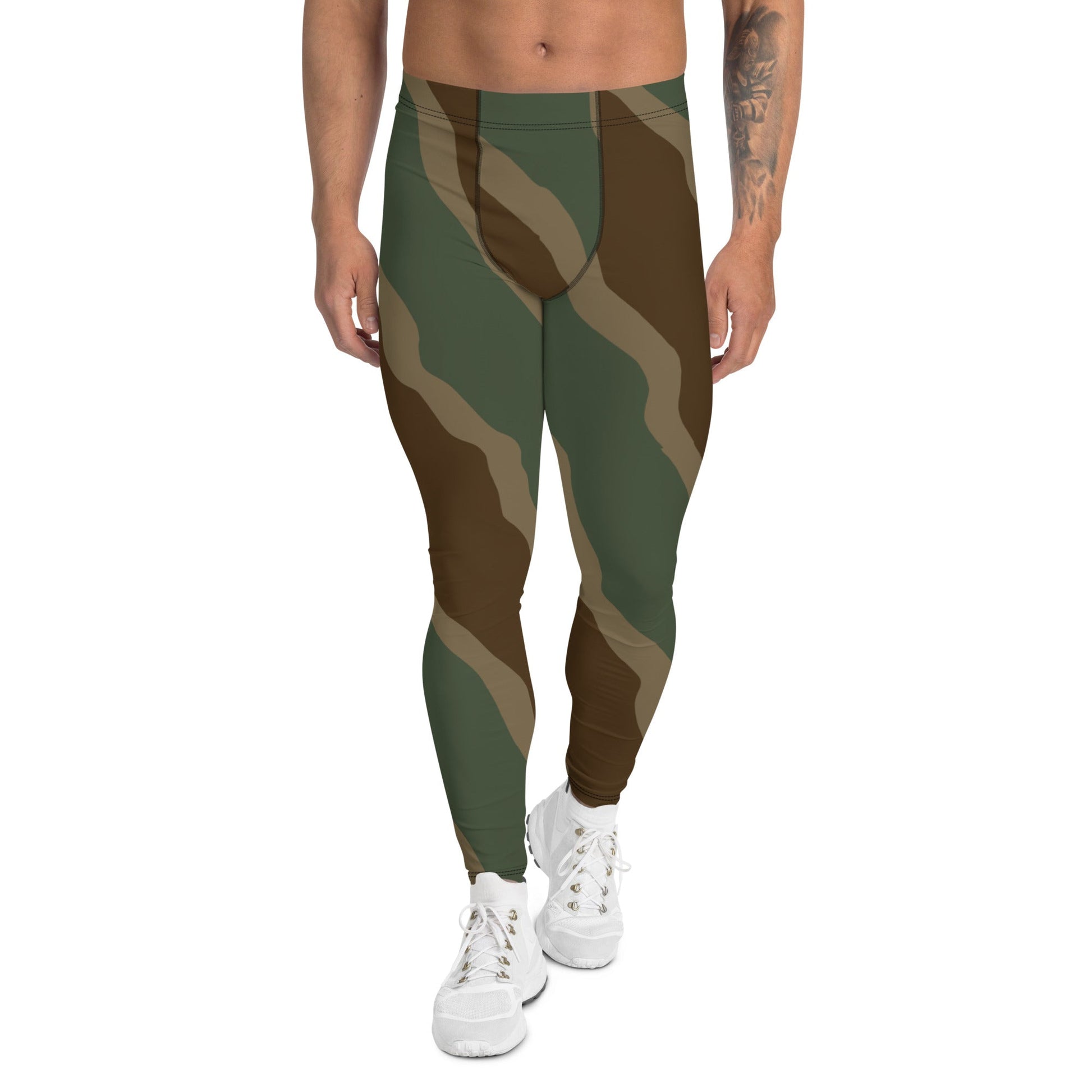 German Ambush Three Stripe Tank CAMO Mens Leggings - XS