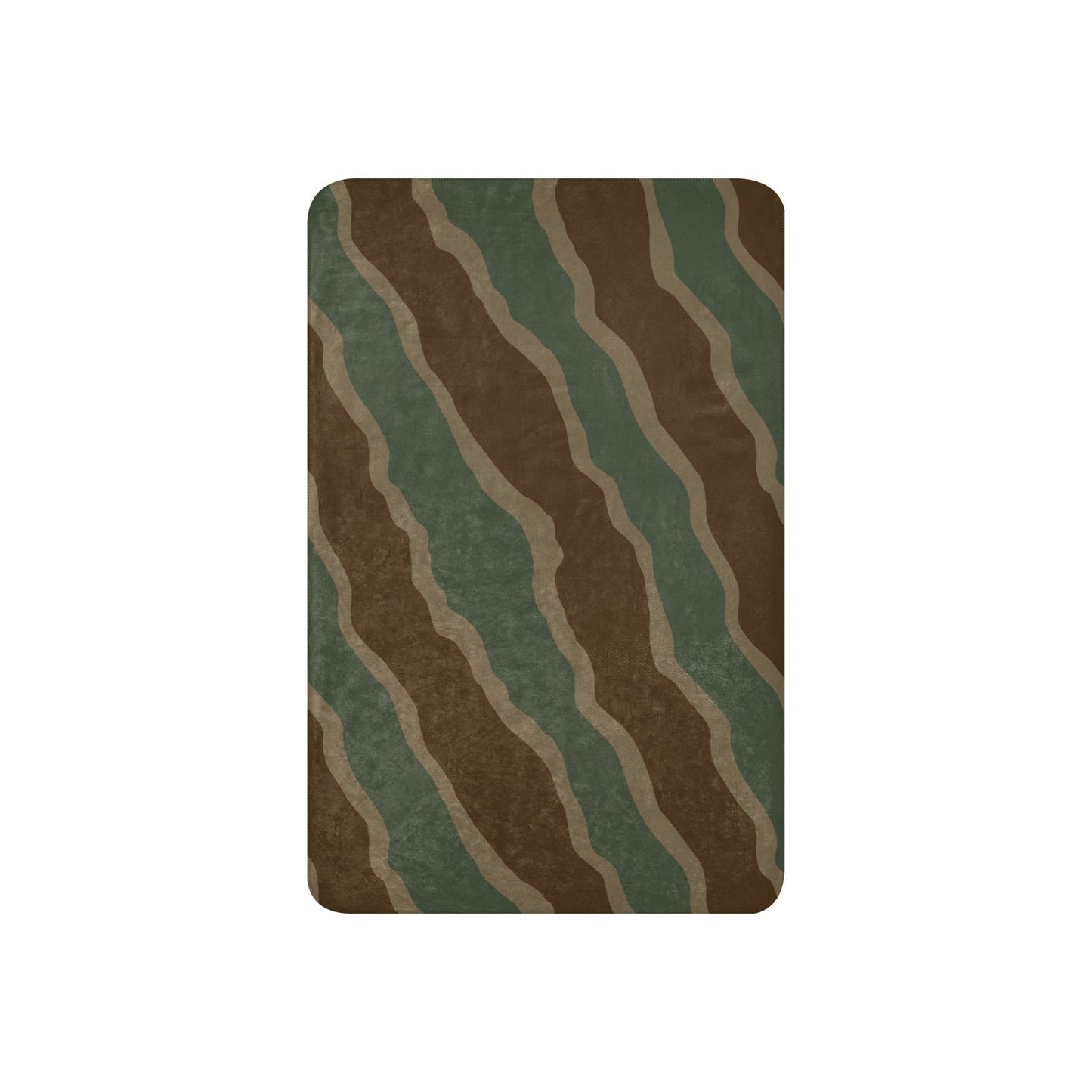 German Ambush Three Stripe Tank CAMO Sherpa blanket - Blankets