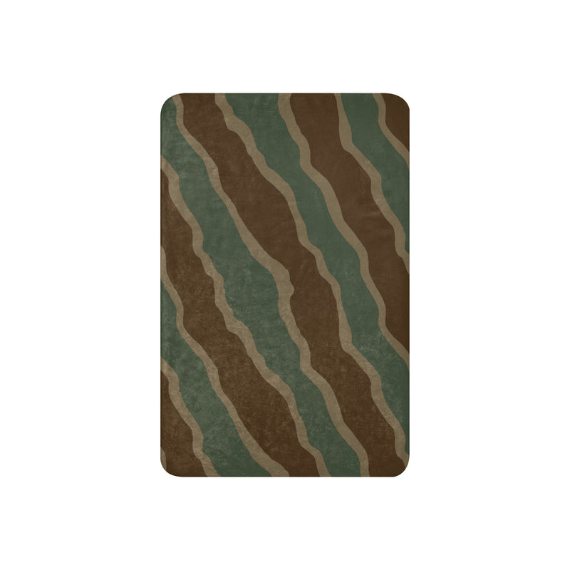 Ambush Tank Three-Stripe CAMO Sherpa Blanket