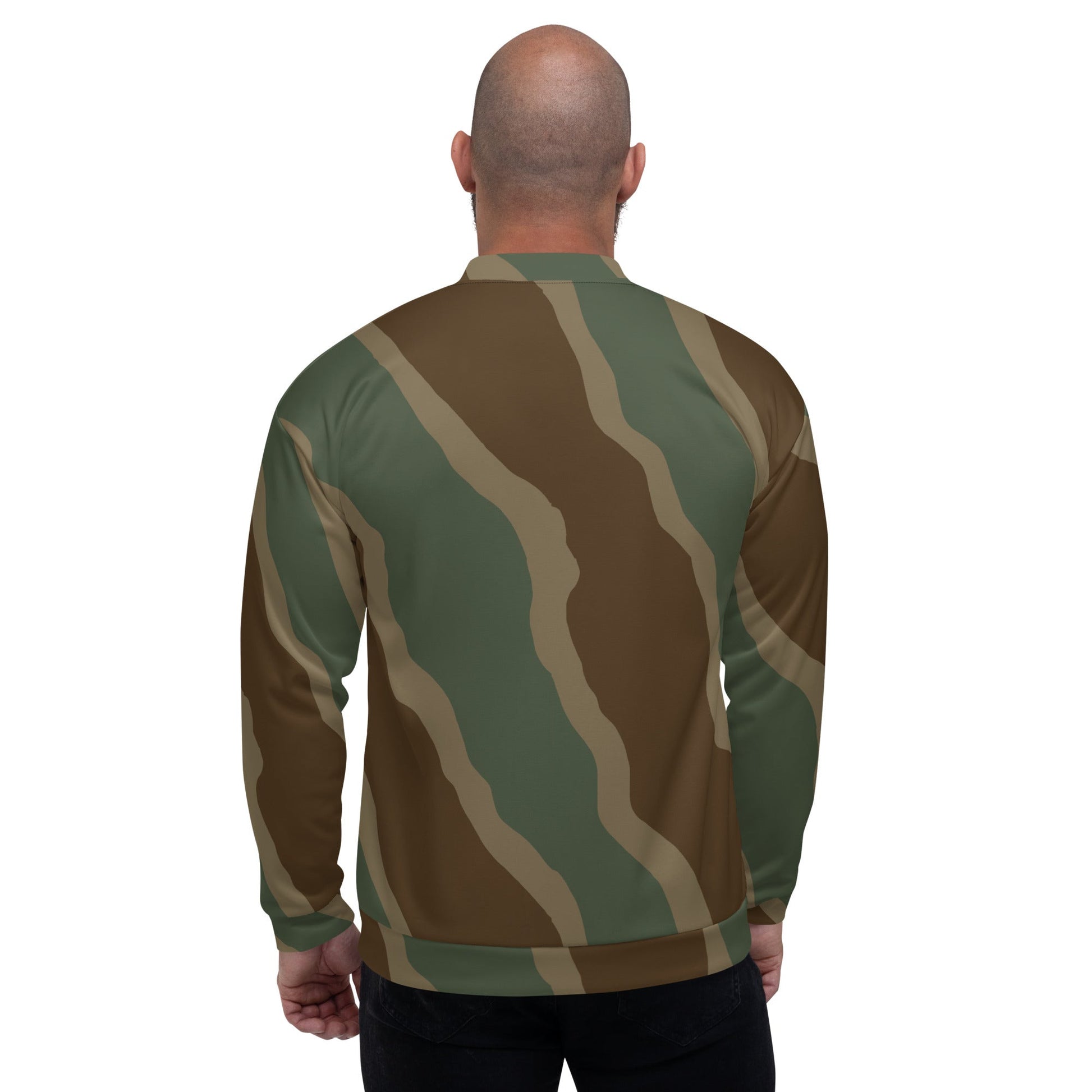 German Ambush Three Stripe Tank CAMO Unisex Bomber Jacket - Jackets