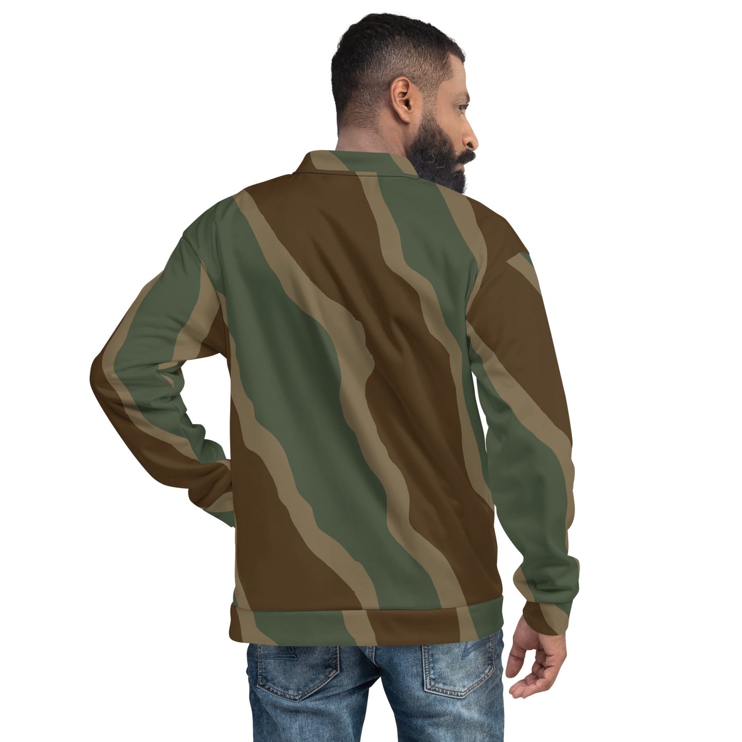 German Ambush Three Stripe Tank CAMO Unisex Bomber Jacket - Jackets