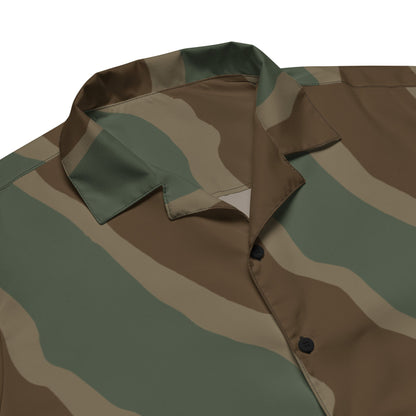 German Ambush Three Stripe Tank CAMO Unisex button shirt - Button Shirts