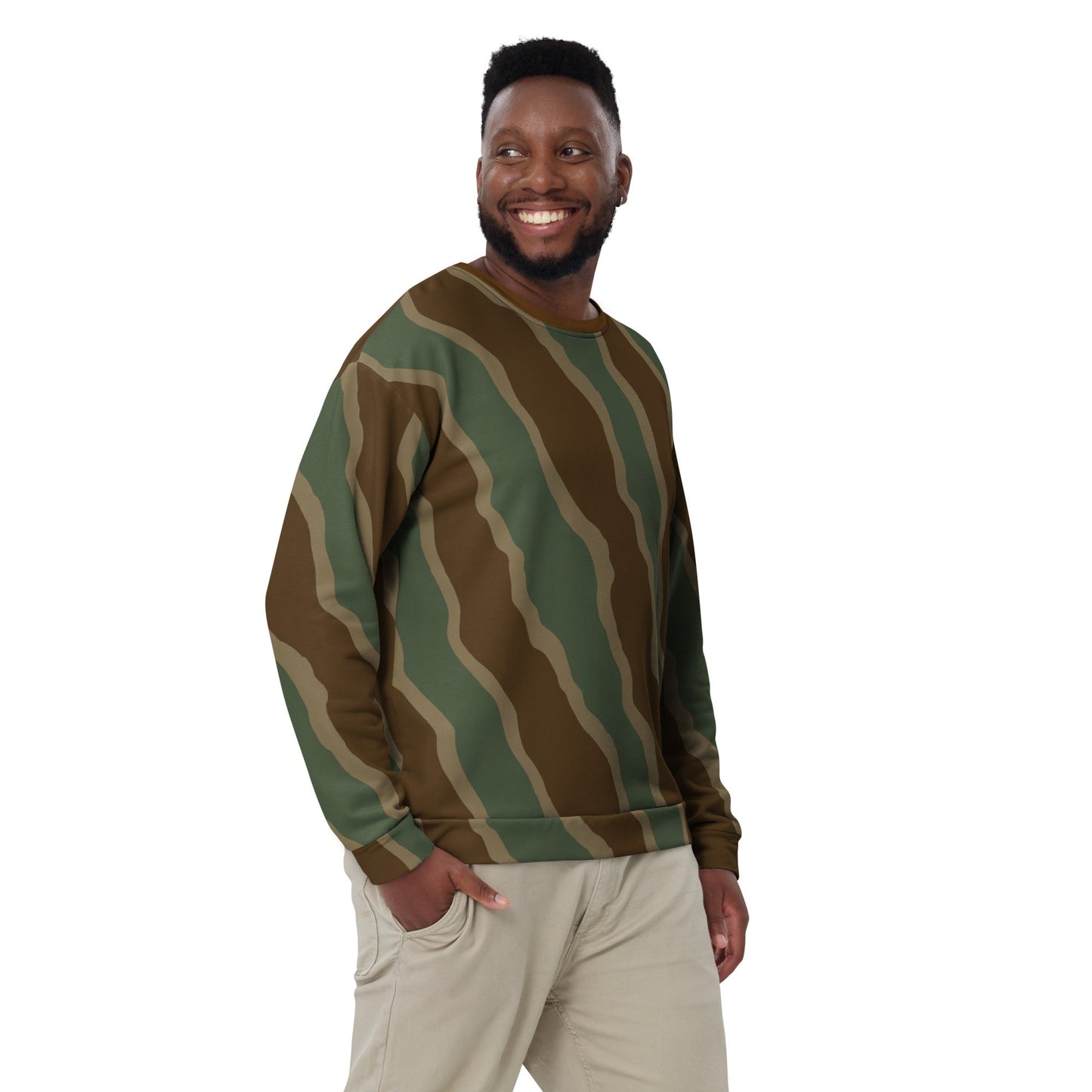 German Ambush Three Stripe Tank CAMO Unisex Sweatshirt - Sweatshirts