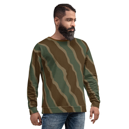 German Ambush Three Stripe Tank CAMO Unisex Sweatshirt - Sweatshirts