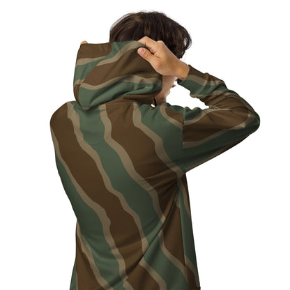 German Ambush Three Stripe Tank CAMO Unisex zip hoodie - Zip Hoodies