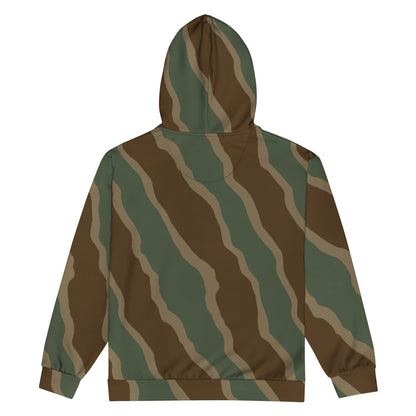 German Ambush Three Stripe Tank CAMO Unisex zip hoodie - Zip Hoodies