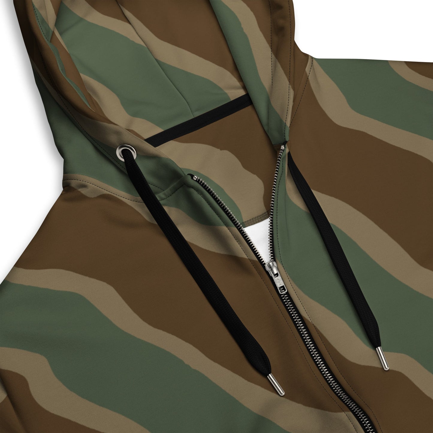 German Ambush Three Stripe Tank CAMO Unisex zip hoodie - Zip Hoodies