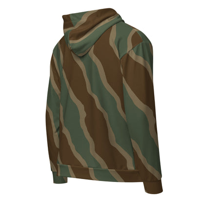 German Ambush Three Stripe Tank CAMO Unisex zip hoodie - Zip Hoodies