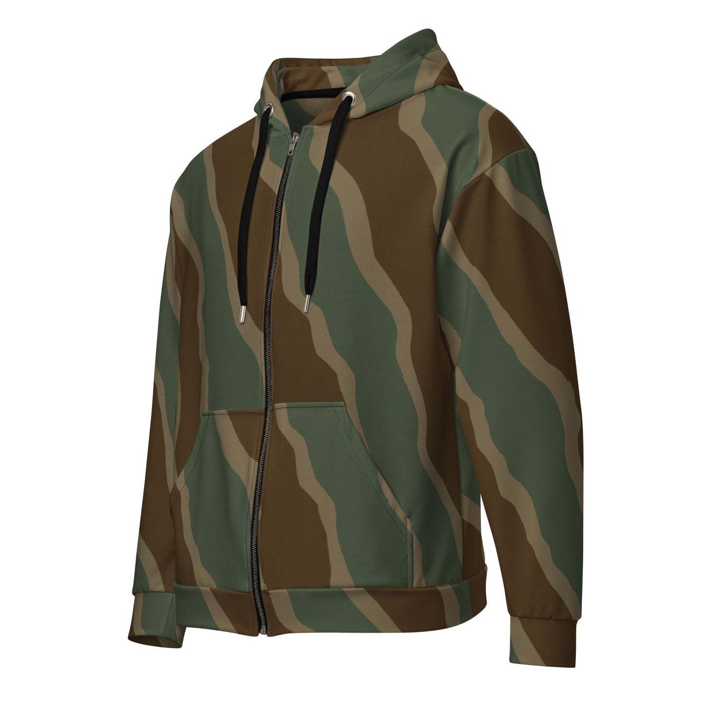 German Ambush Three Stripe Tank CAMO Unisex zip hoodie - Zip Hoodies