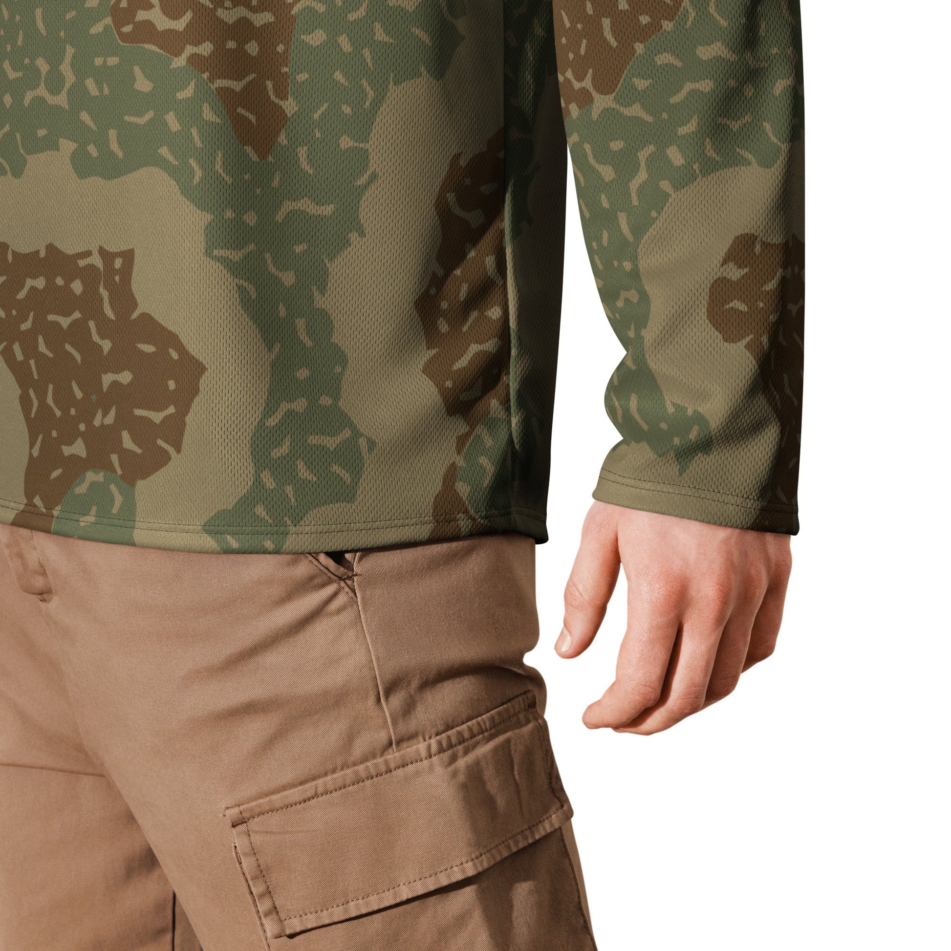 German Ambush Zimmerit Tank CAMO hockey fan jersey - Hockey Jerseys