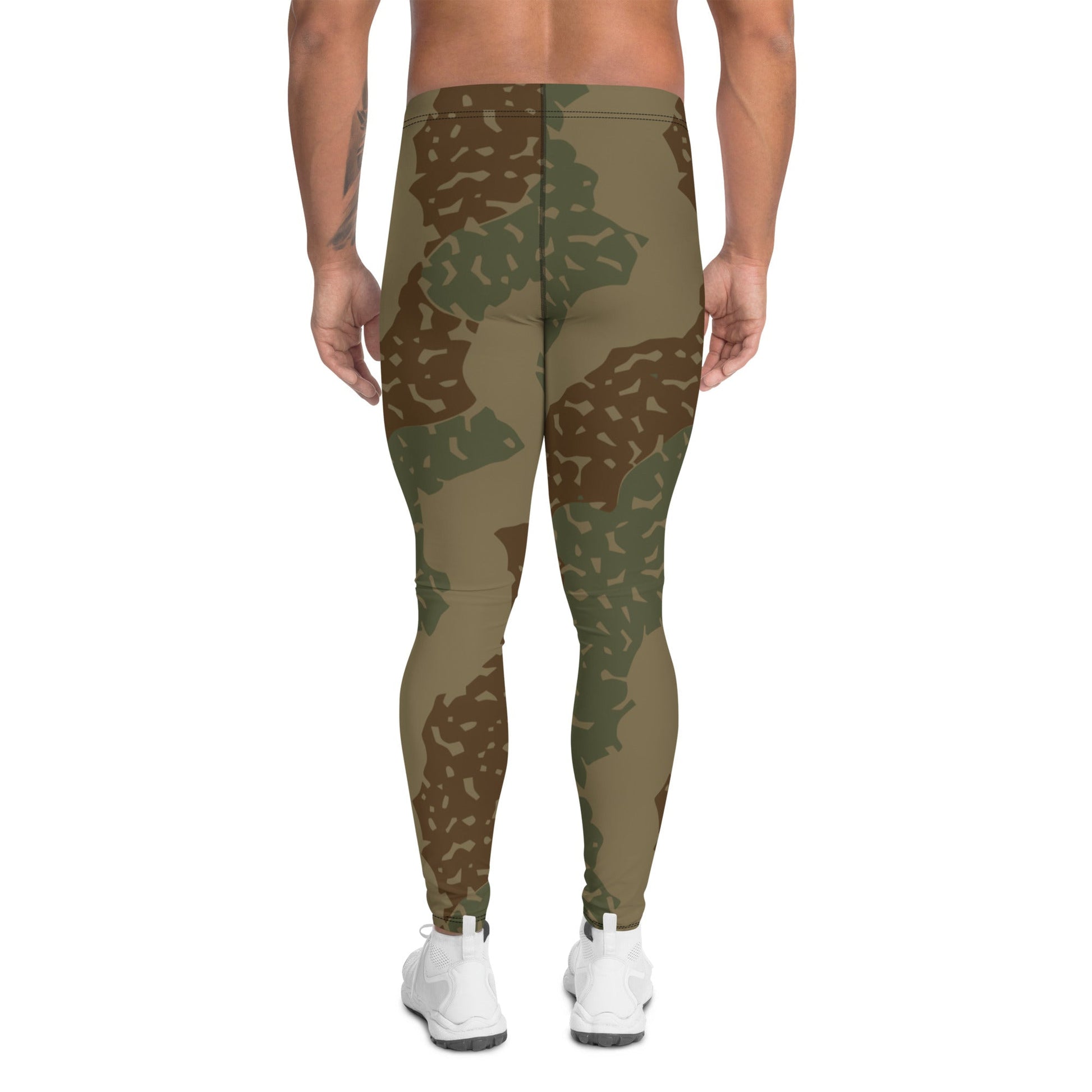 German Ambush Zimmerit Tank CAMO Mens Leggings