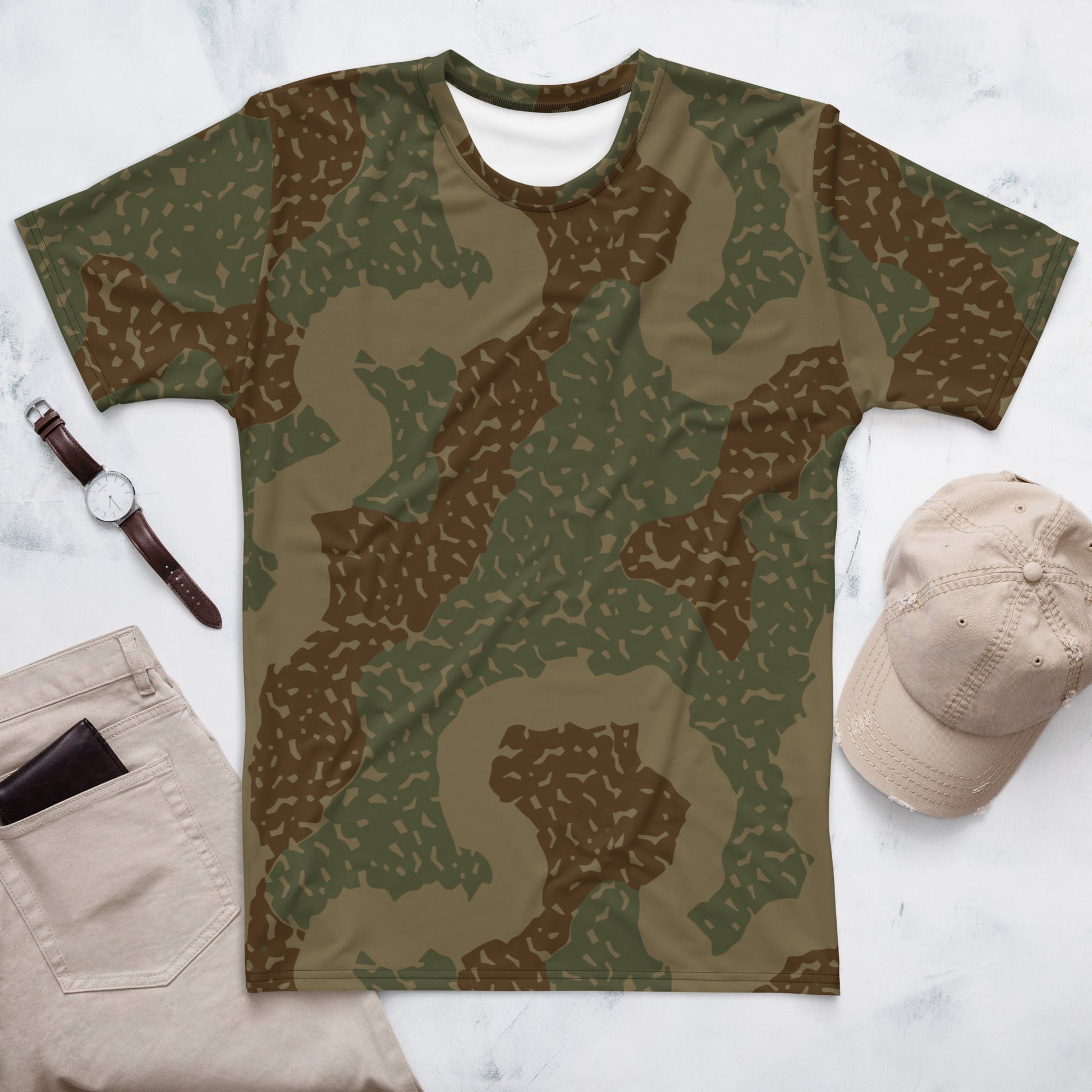 German Ambush Zimmerit Tank CAMO Mens t-shirt - XS - T-Shirts