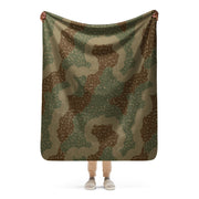 Ambush Tank Zimmerit CAMO Sherpa Blanket - 50″×60″