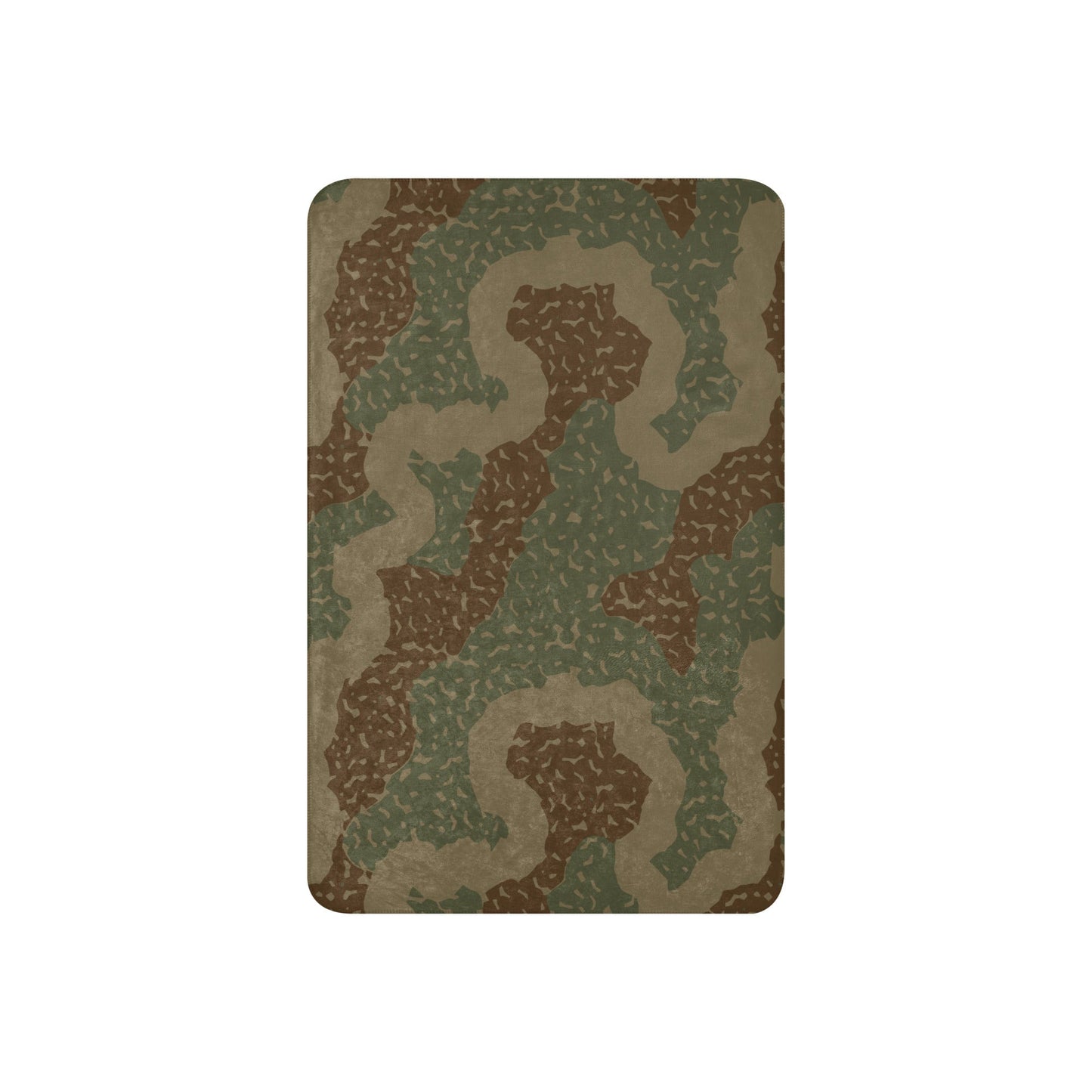German Ambush Zimmerit Tank CAMO Sherpa blanket Blankets