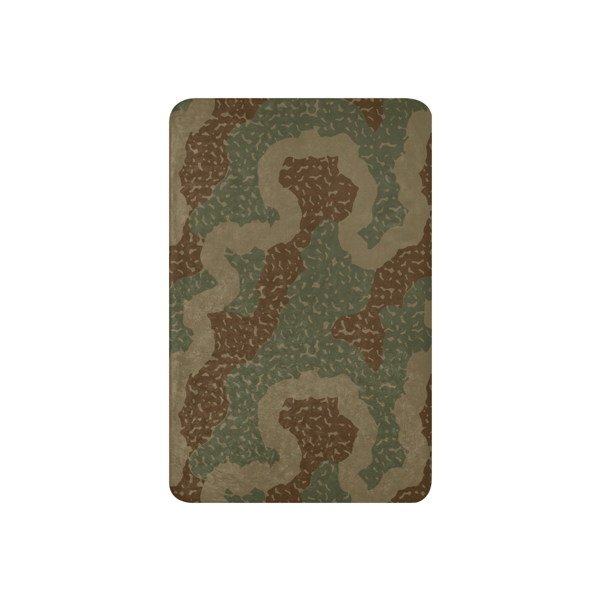 German Ambush Zimmerit Tank CAMO Sherpa blanket Blankets