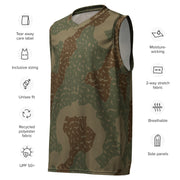 Ambush Tank Zimmerit CAMO Unisex Basketball Jersey